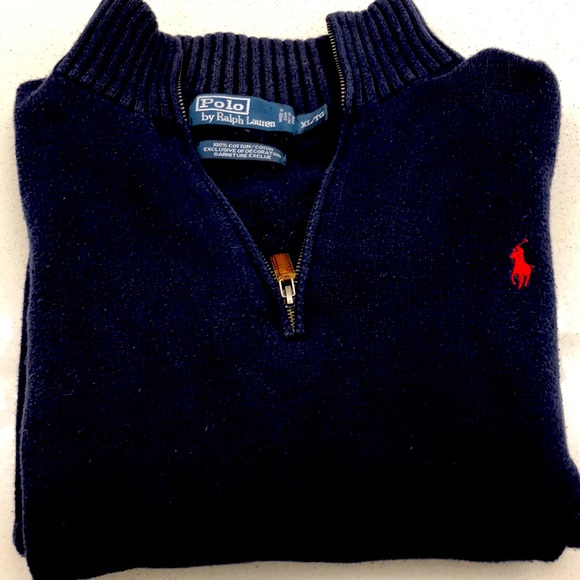 Polo Ralph Lauren Other - Ralph Lauren Polo 1/4 Zip Sweater Size XL